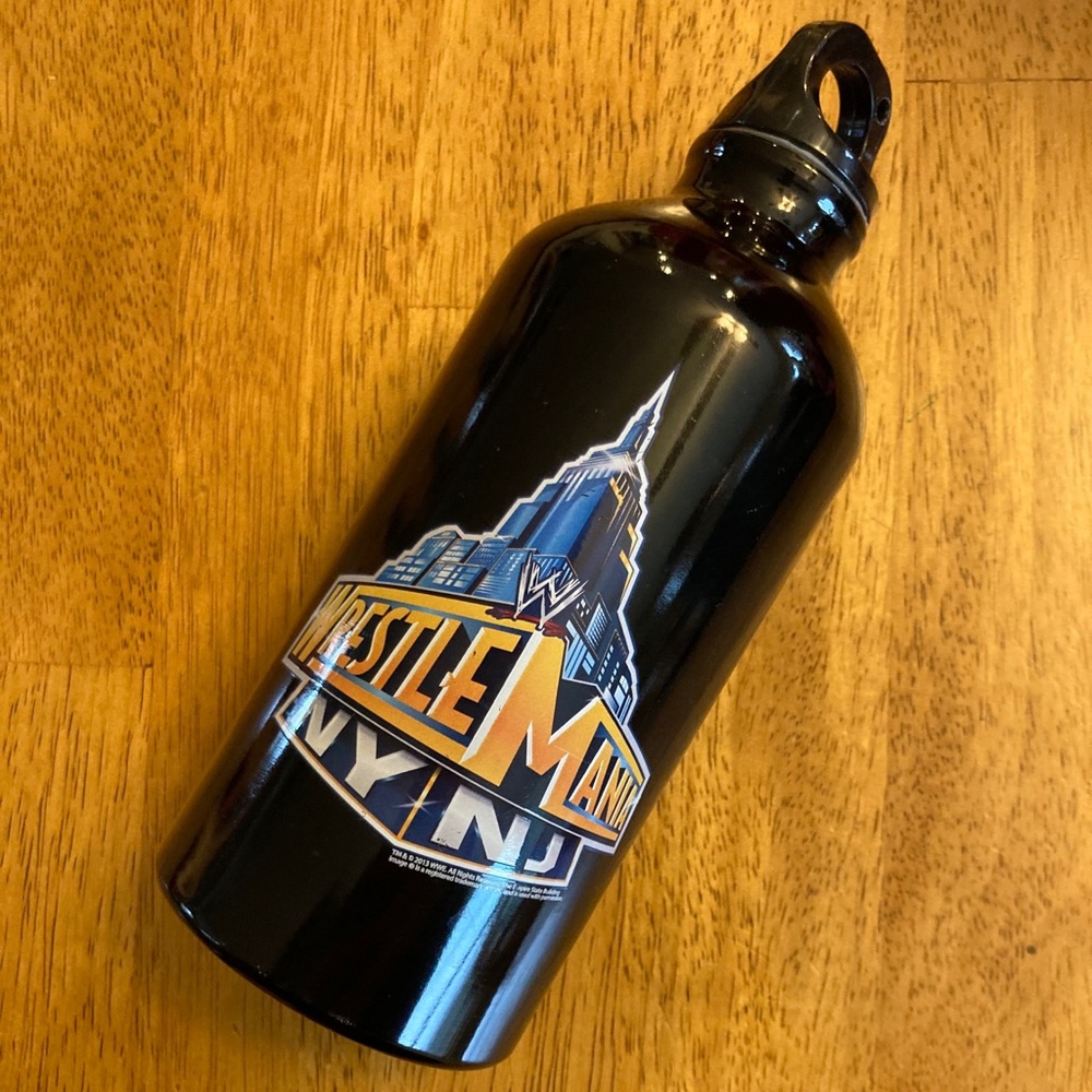 ☀️ WrestleMania Water Bottle
